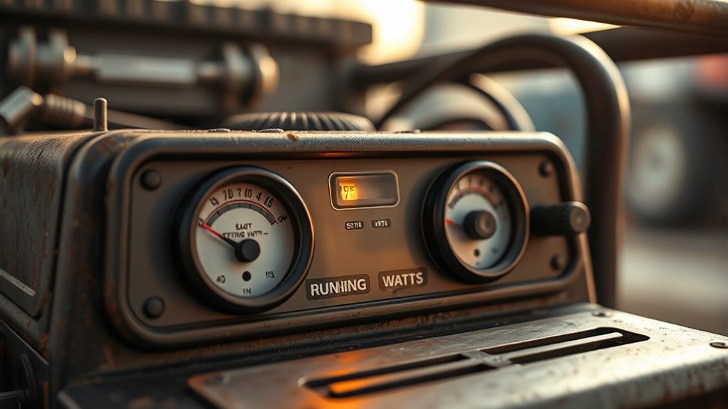 starting surge vs continuous power