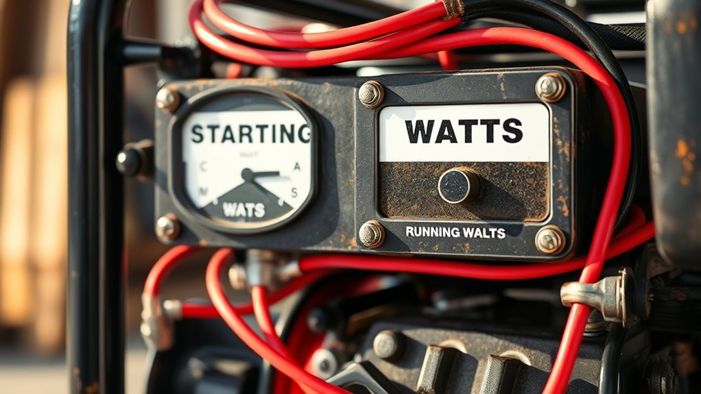 starting wattage doubles running wattage