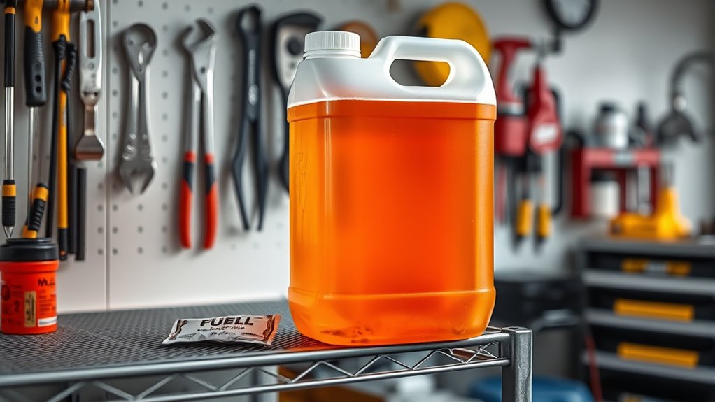 store fuel properly to preserve