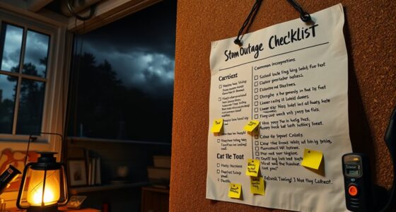 storm outage checklist myths