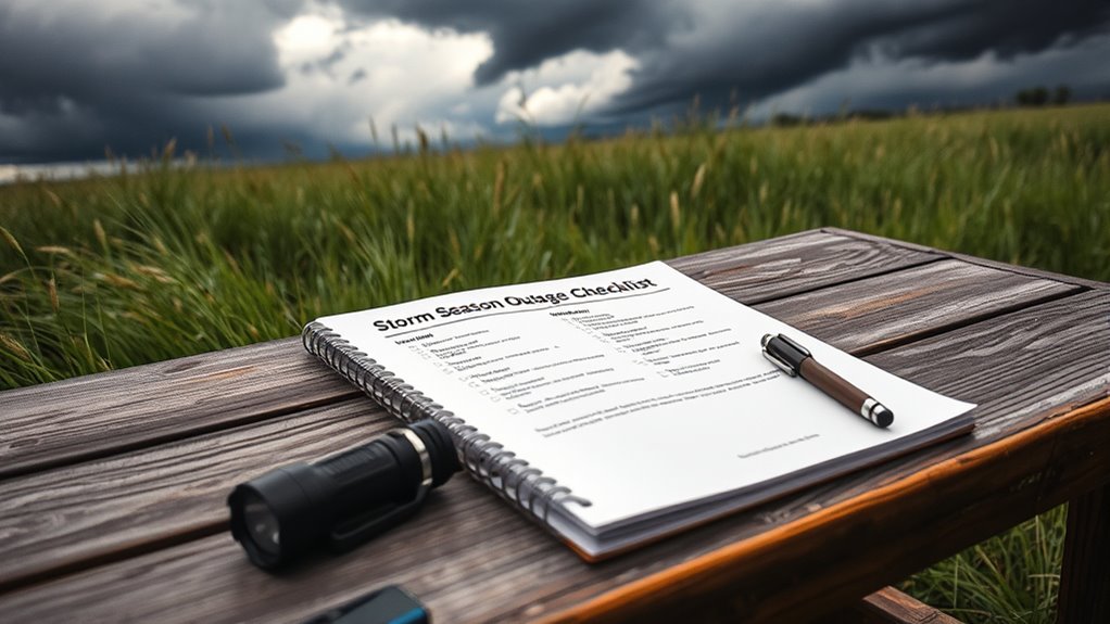 storm outage preparedness checklist