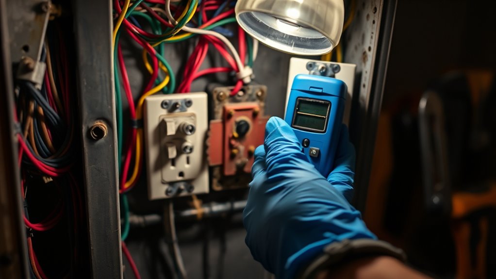 test and reset outlets