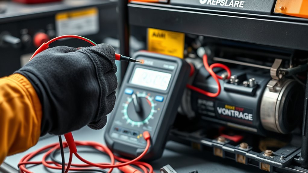 test battery voltage stability