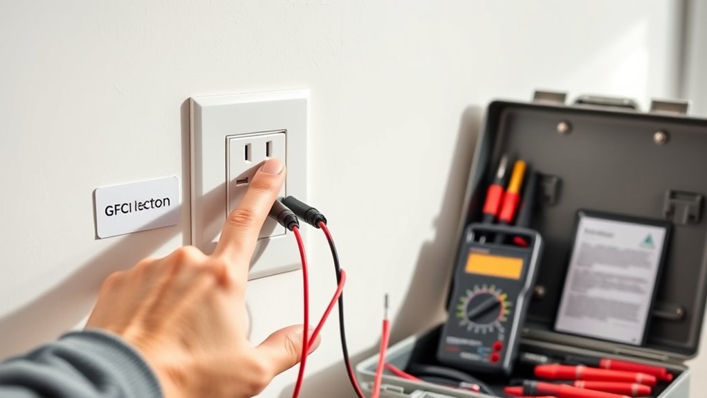 test reset inspect devices