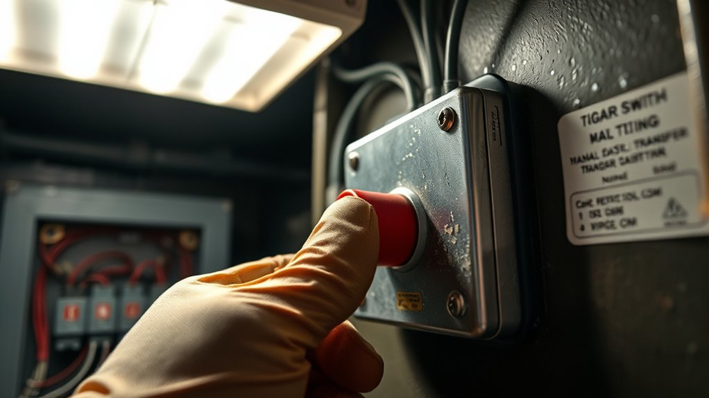 test transfer switch regularly