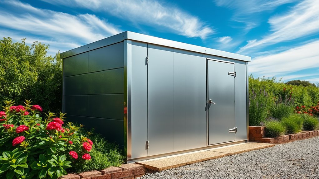 top aluminum generator storage