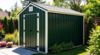 top durable stylish sheds