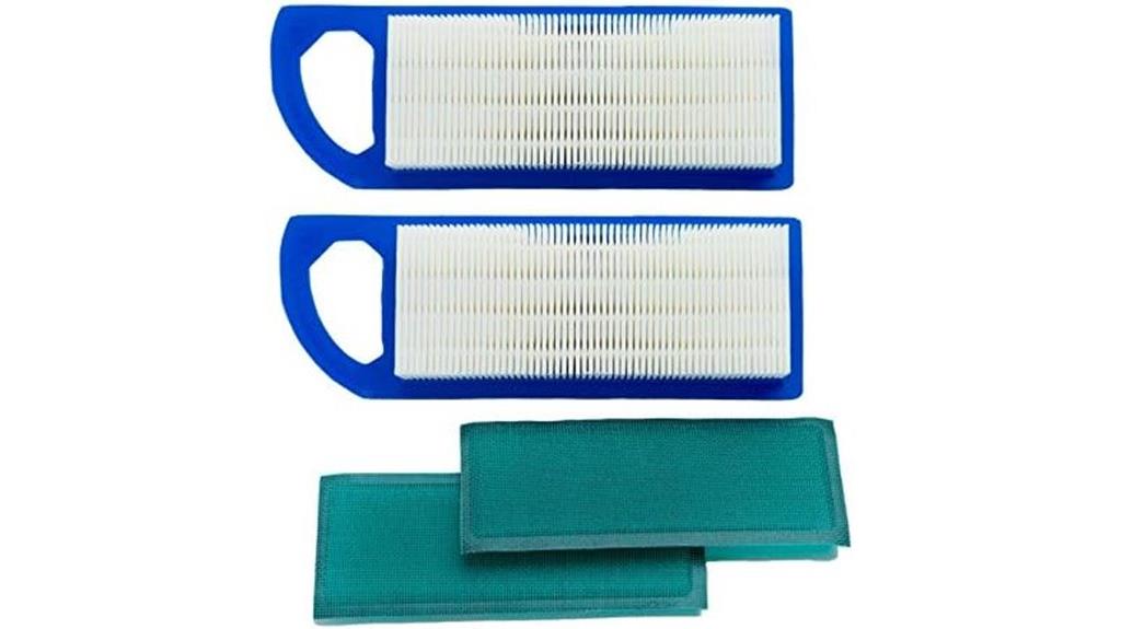 two pack lawn mower filters