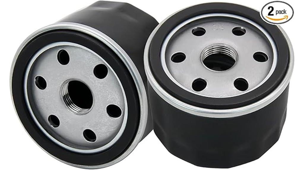 two pack oil filters