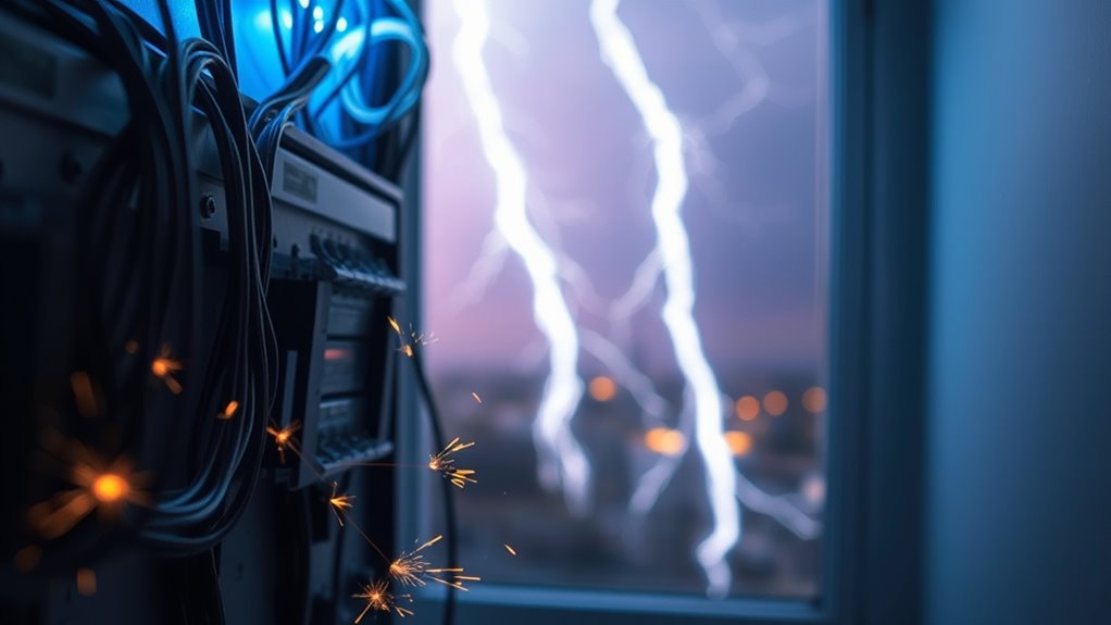 unanticipated lightning damage costs