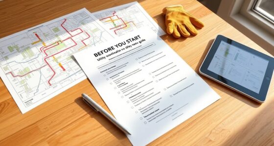 utility coordination and meter locks