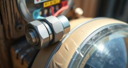 utility coordination and meter locks