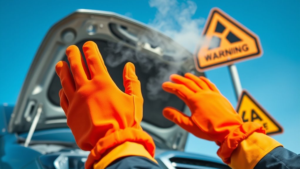 vehicle exhaust safety precautions