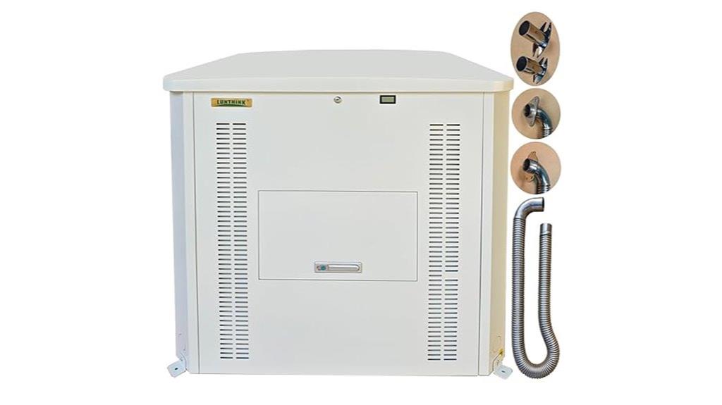 ventilated impact resistant generator box
