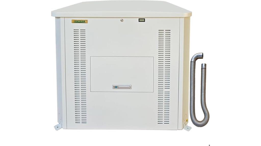 ventilated impact resistant generator cabinet