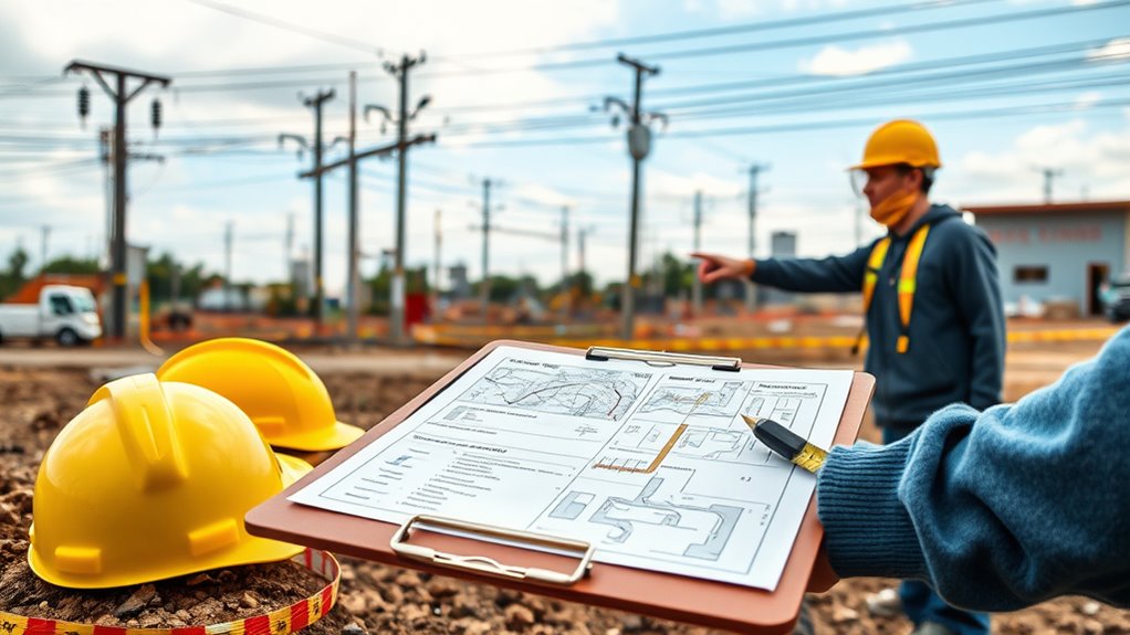 verify utility arrangements thoroughly