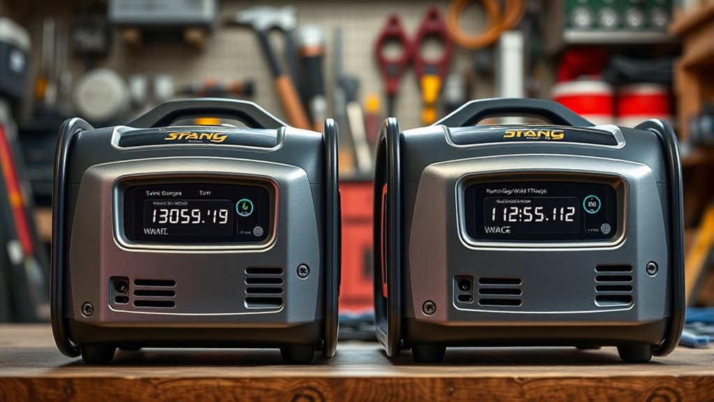 wattage ratings vary widely