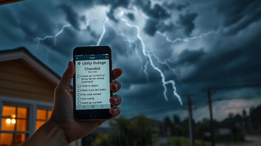 when to report outage