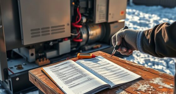 winter generator maintenance checklist