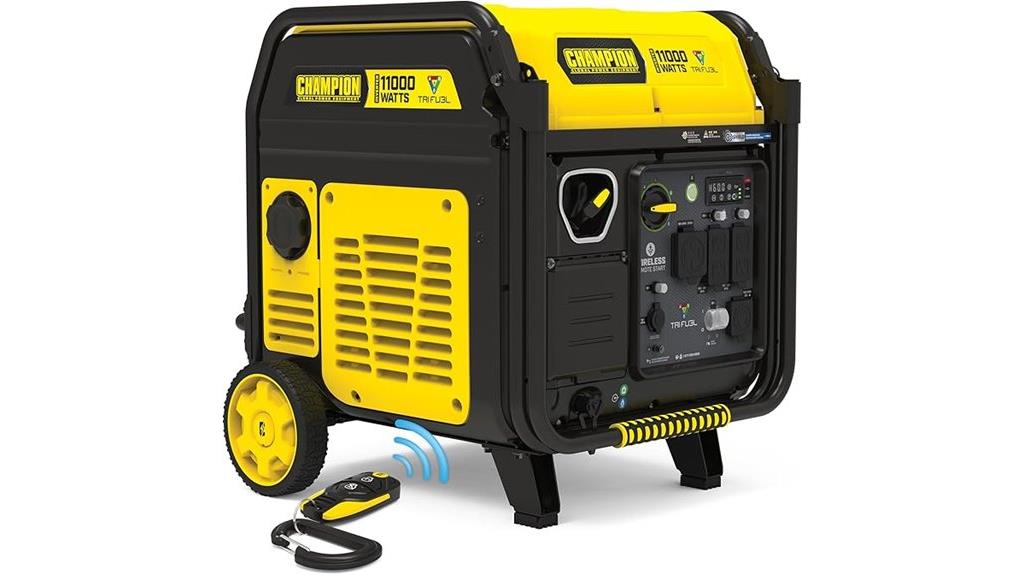 11 000 watt tri fuel generator