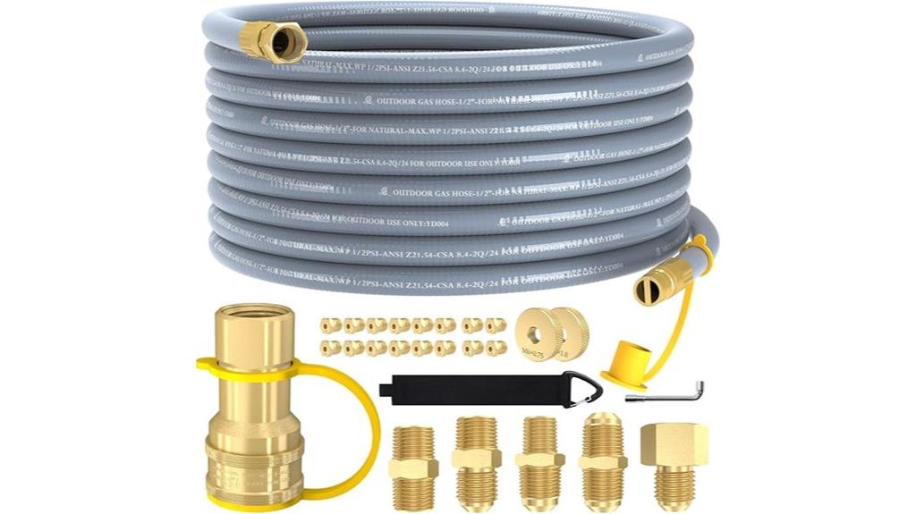 18 foot gas hose