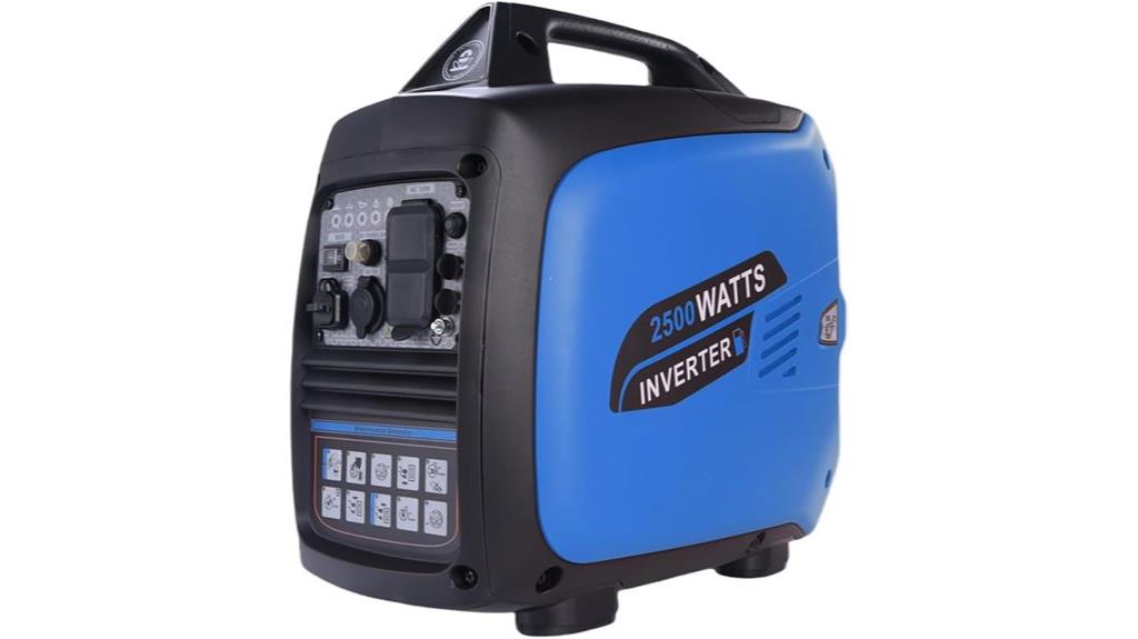 2500w portable gas generator