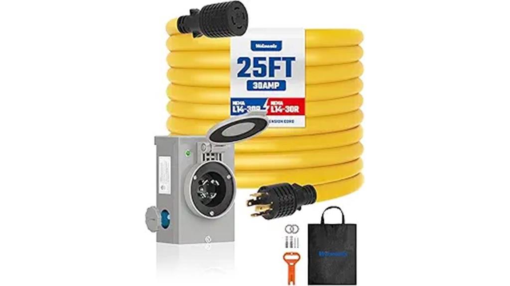 30 amp generator cord