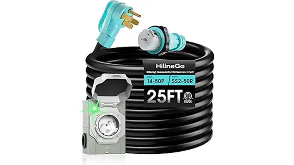 50 amp generator cord