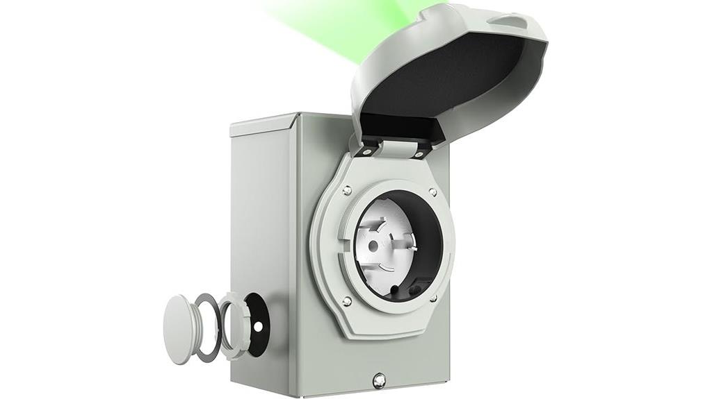 50 amp generator inlet