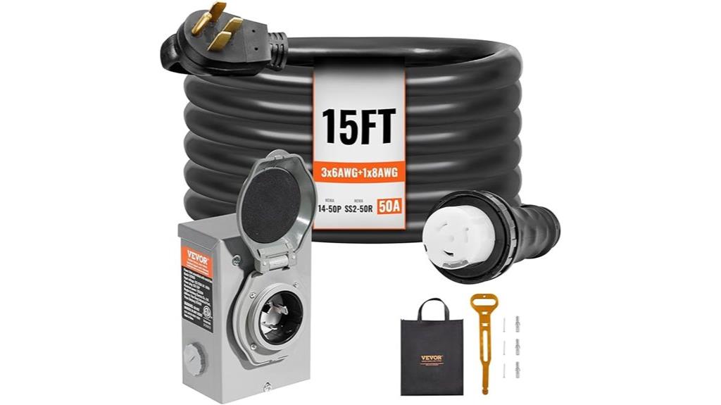 50 amp generator power kit