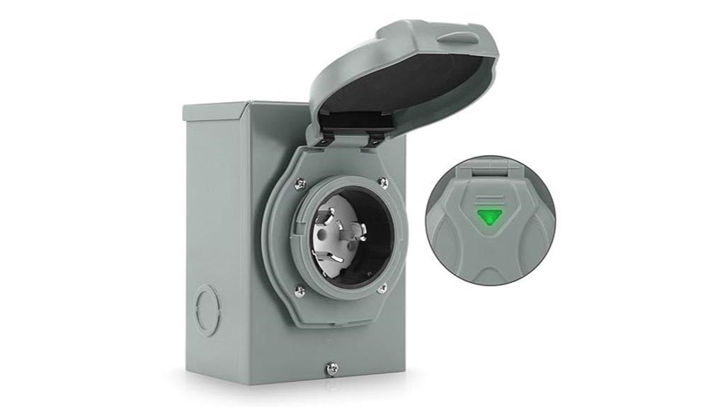 50 amp power inlet