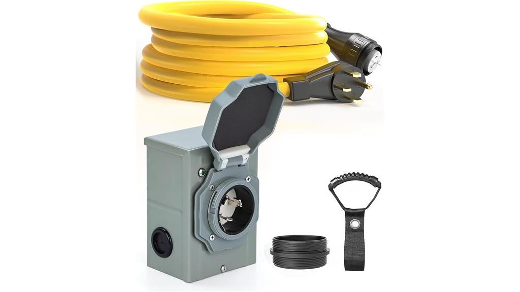 50 amp waterproof power kit