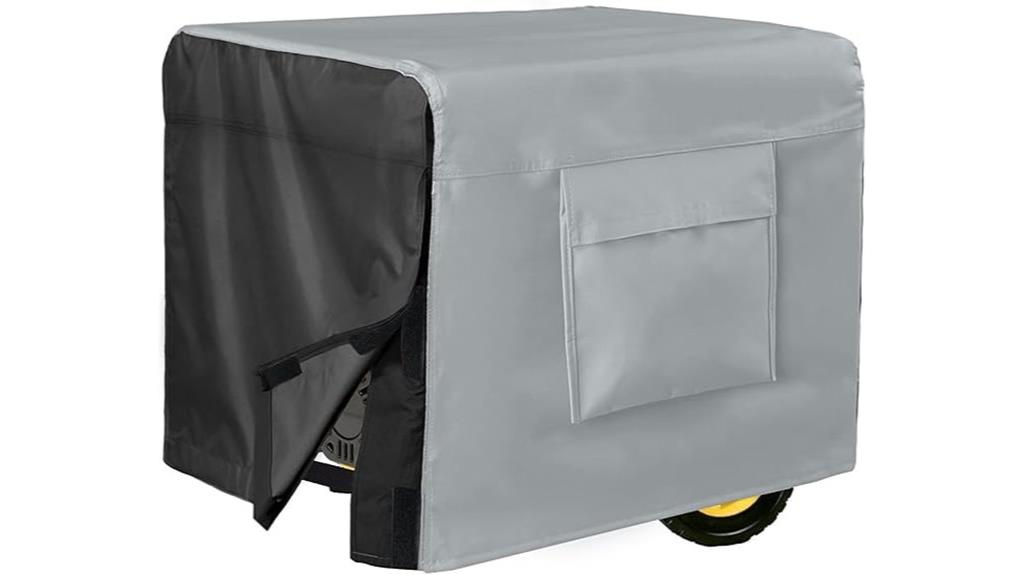 black gray waterproof cover