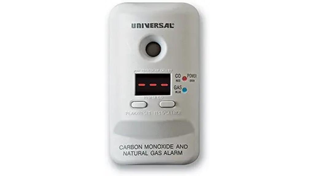 carbon monoxide gas alarm