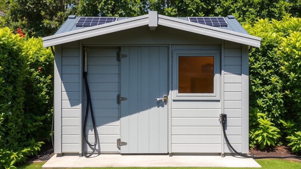 choosing durable weatherproof shed