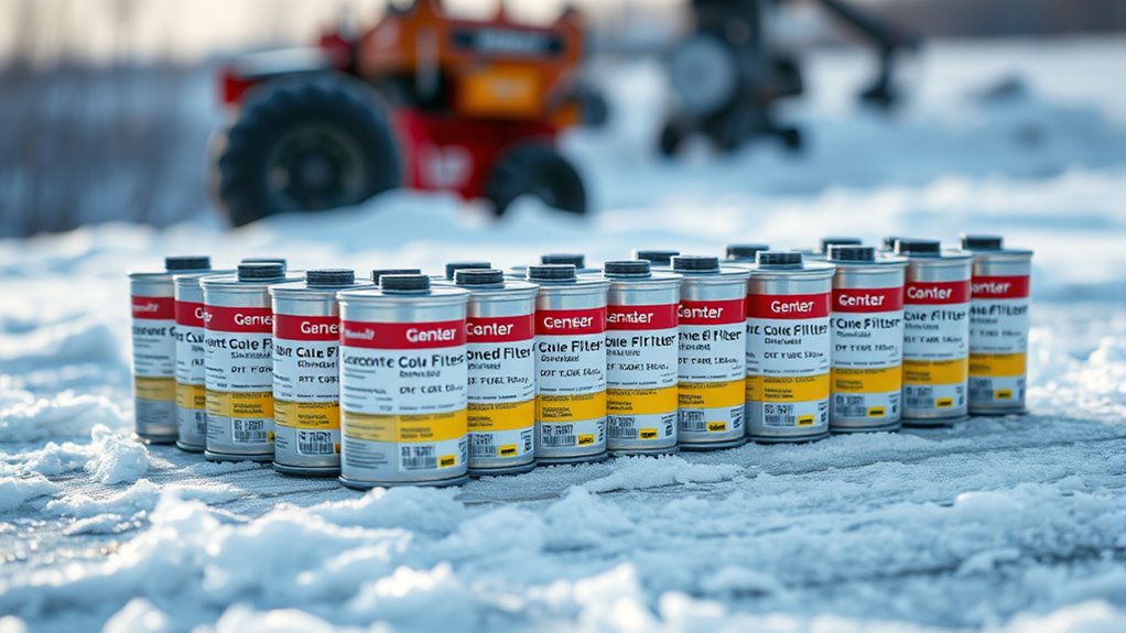 cold climate generator filters