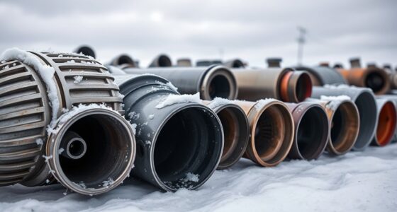 cold climate generator mufflers