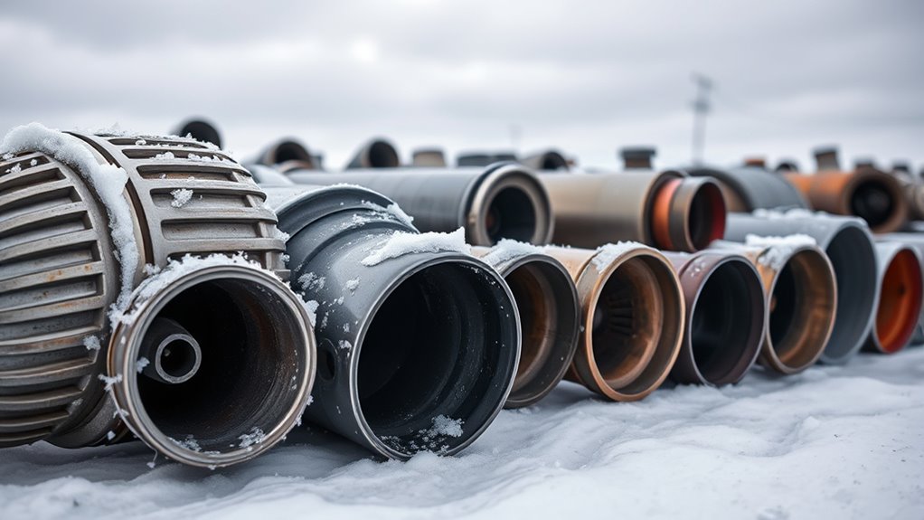 cold climate generator mufflers