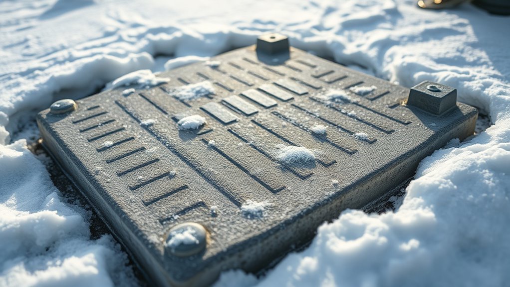 cold climate generator pad