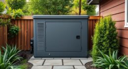 compact safe generator enclosures
