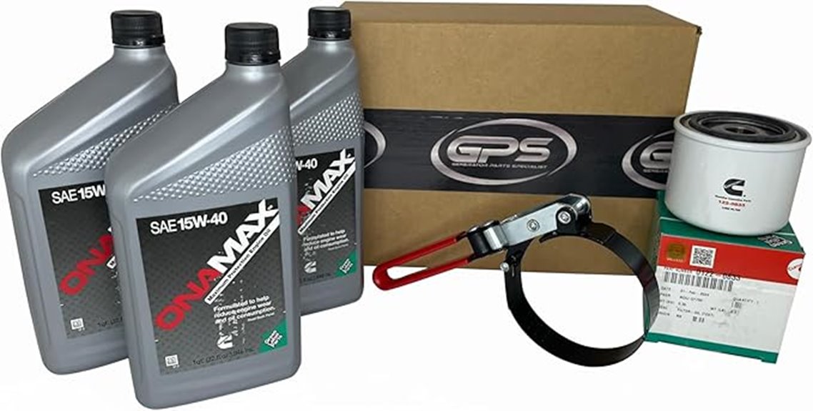 cummins onan oil kit