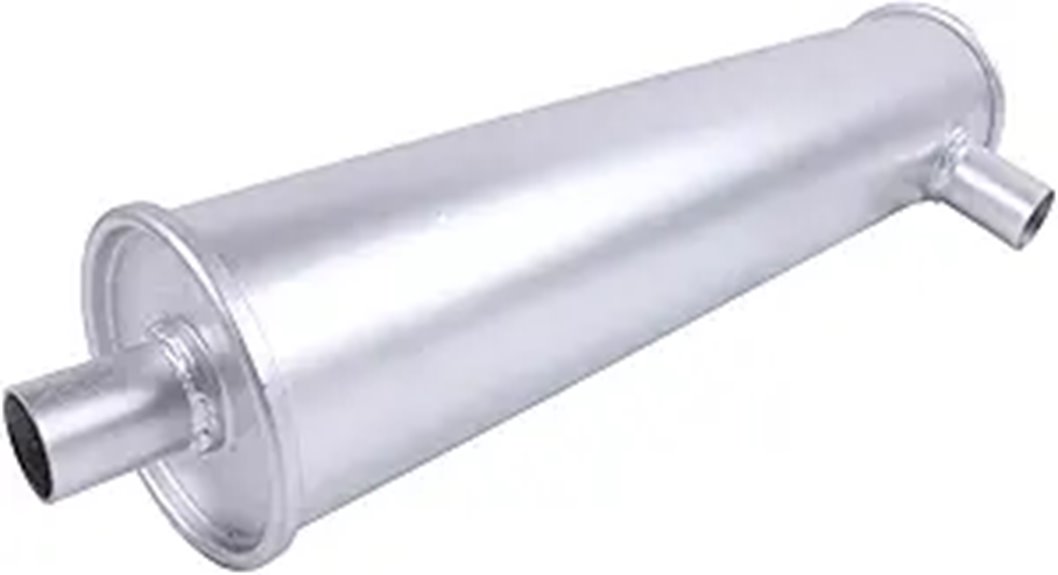 cummins rv generator muffler