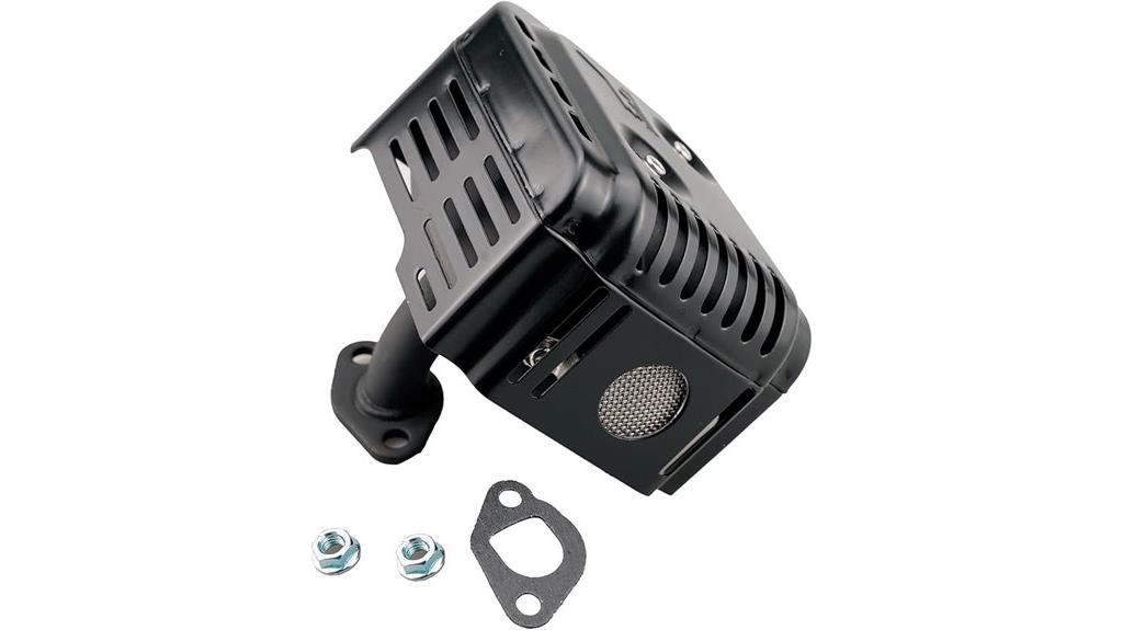 generac 212cc muffler replacement