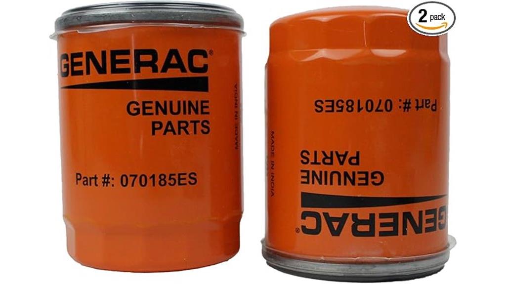 generac 2 pack oil filters