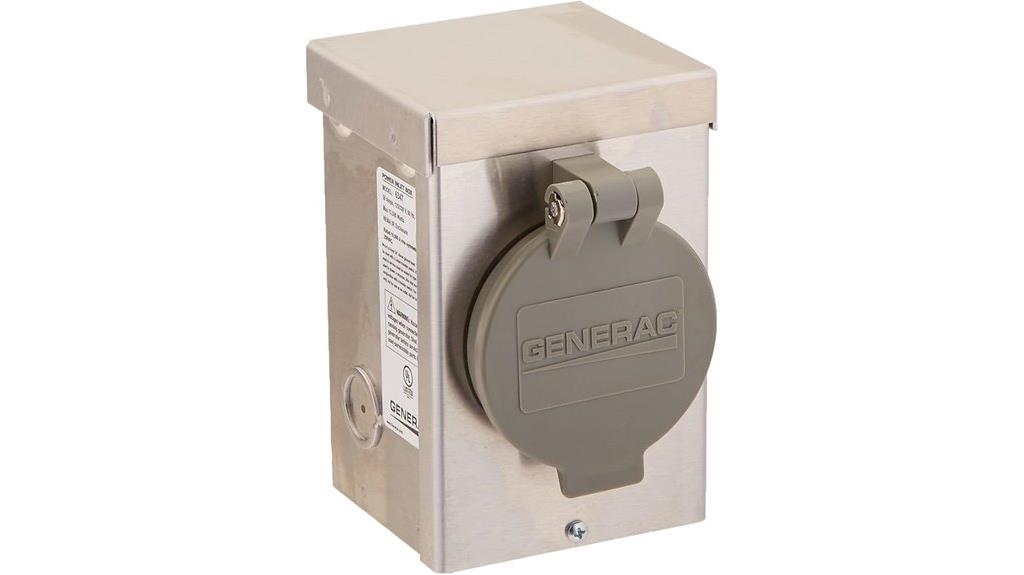 generac 50 amp power inlet