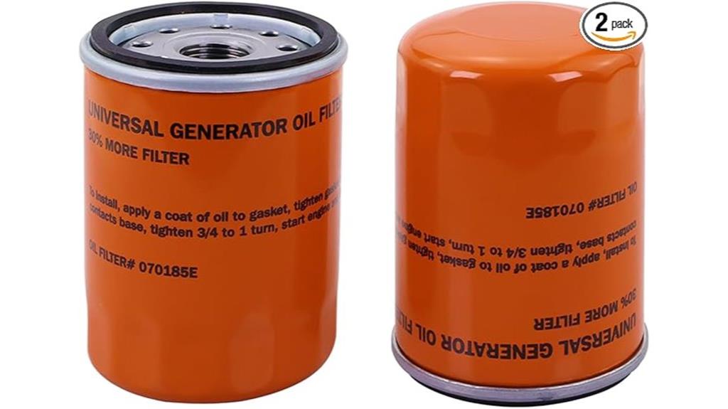 generac engine oil filters