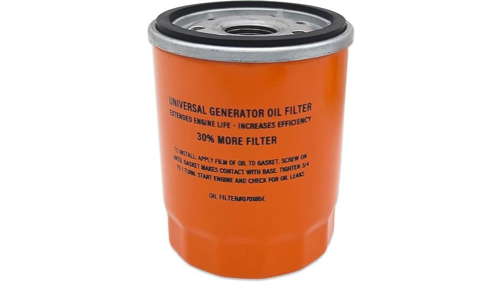 generac generator oil filter