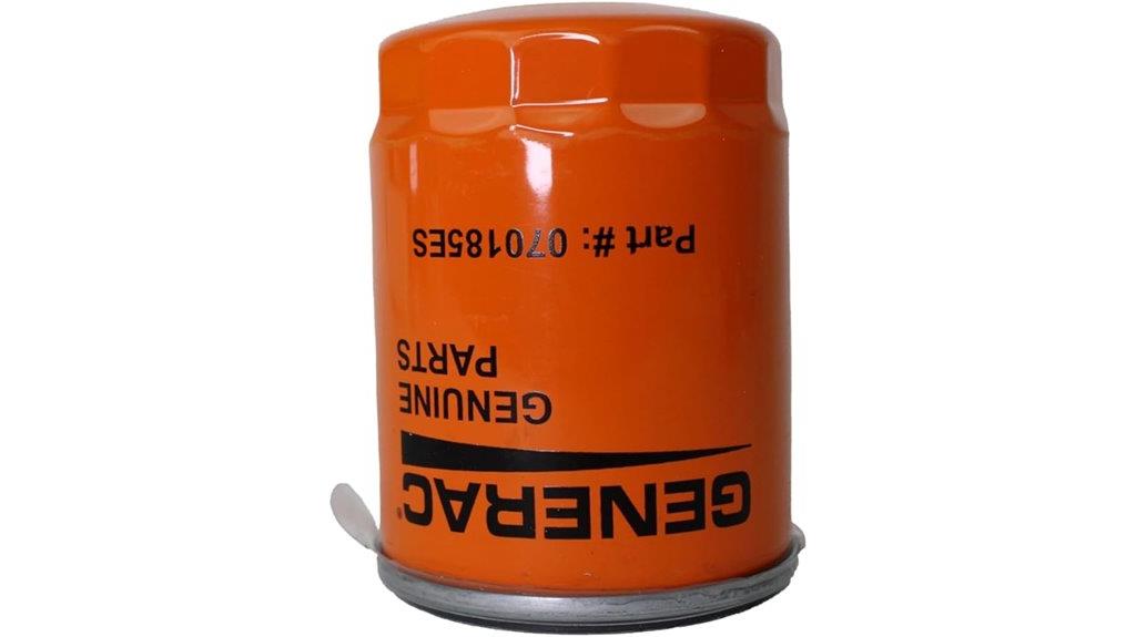 generac orange oil filter