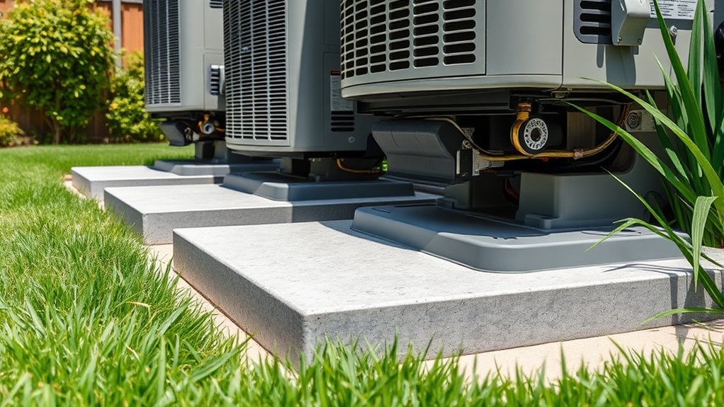 generator base pad options