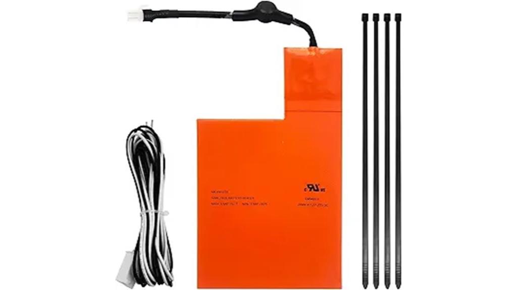 generator battery heater pad